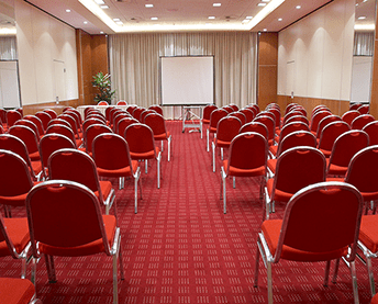 Empty conference room